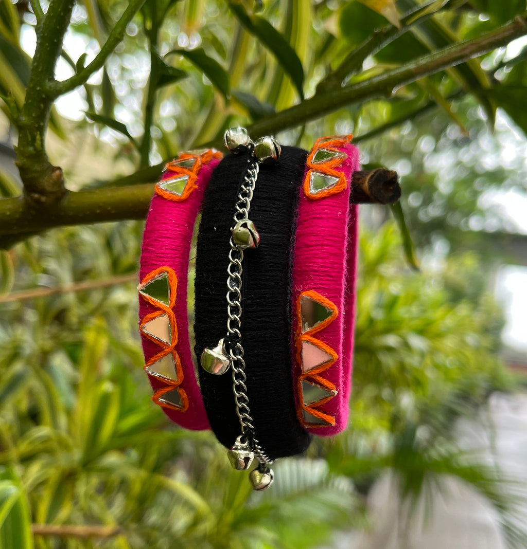 MULTI CHAIN BANGLE HANDMADEAHOLIC BY MISHKA