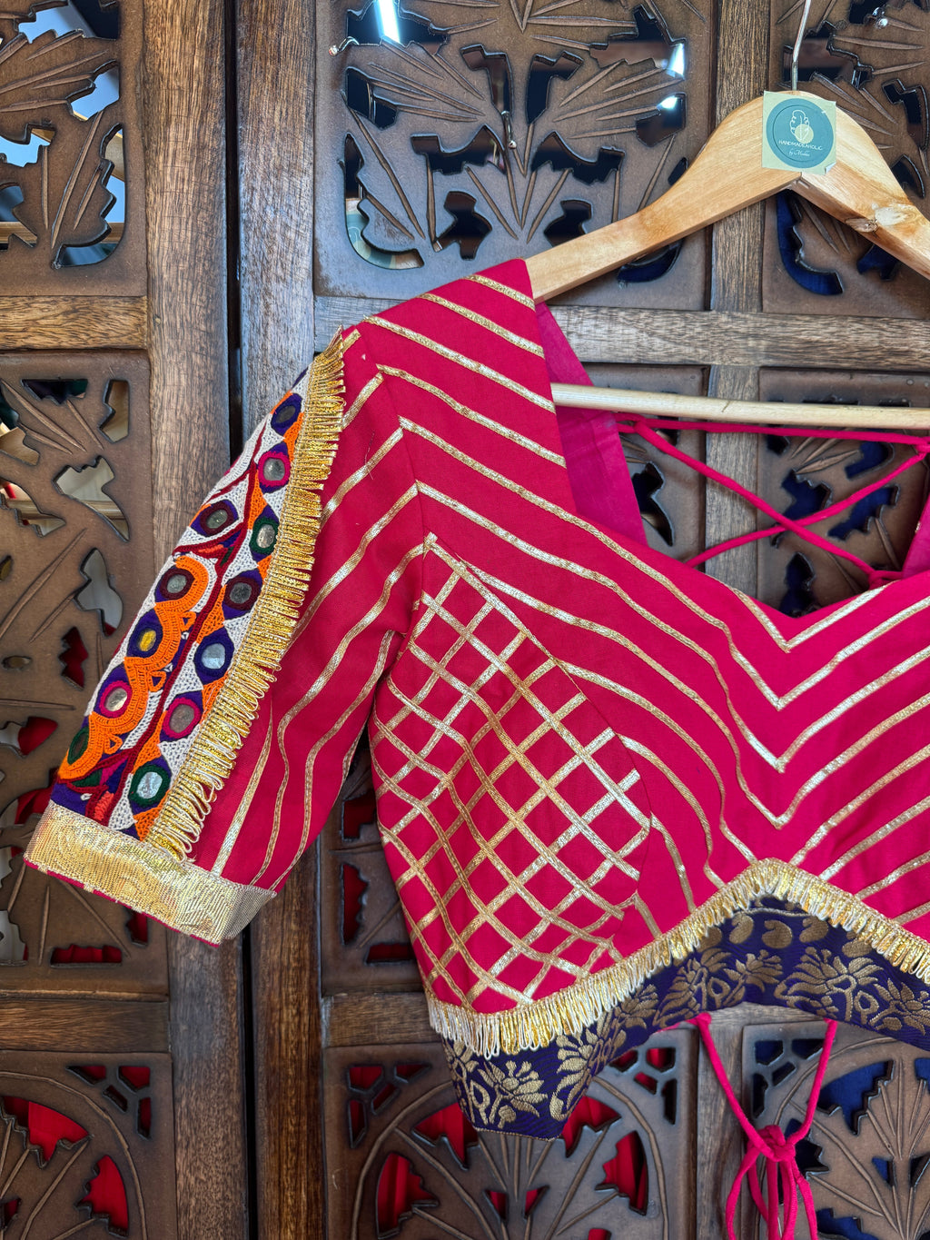 RUPVATI BANJARA BLOUSE HANDMADEAHOLIC BY MISHKA