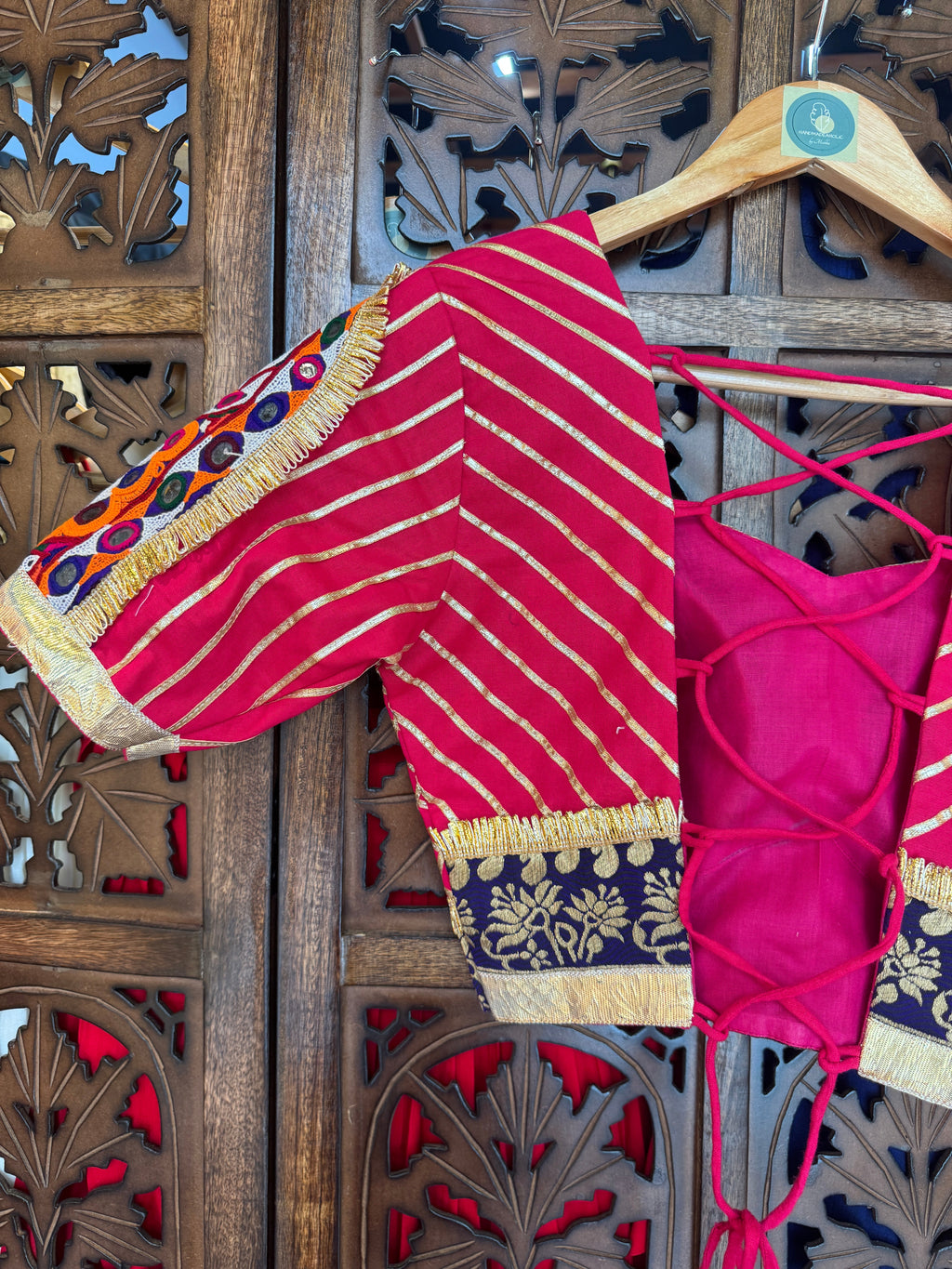 RUPVATI BANJARA BLOUSE HANDMADEAHOLIC BY MISHKA