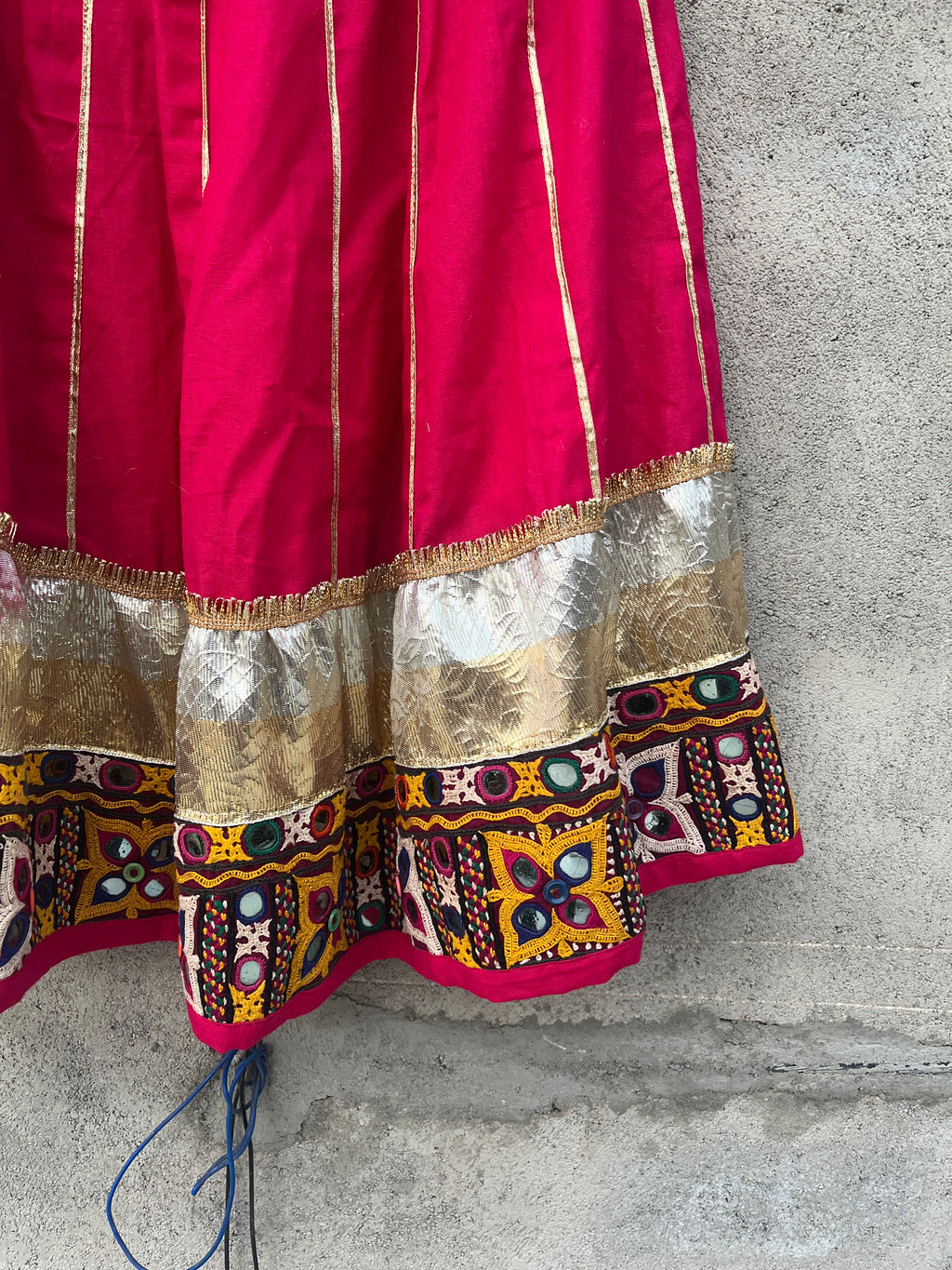 PINK VANAJARA KIDS CHOLI - handmadeaholicmishka