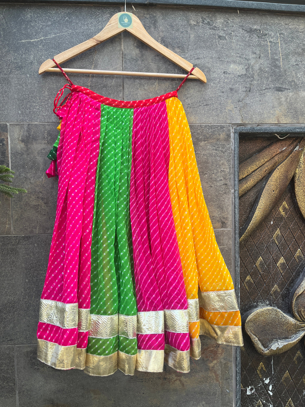 KIDS LAHERIYA SKIRT HANDMADEAHOLIC BY MISHKA