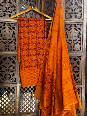 Bagh Handblock Cotton Suit