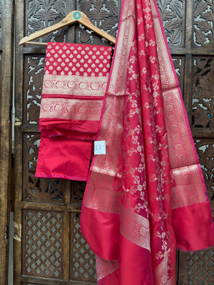 CHERRY BANARASI PATOLA HANDMADEAHOLIC BY MISHKA