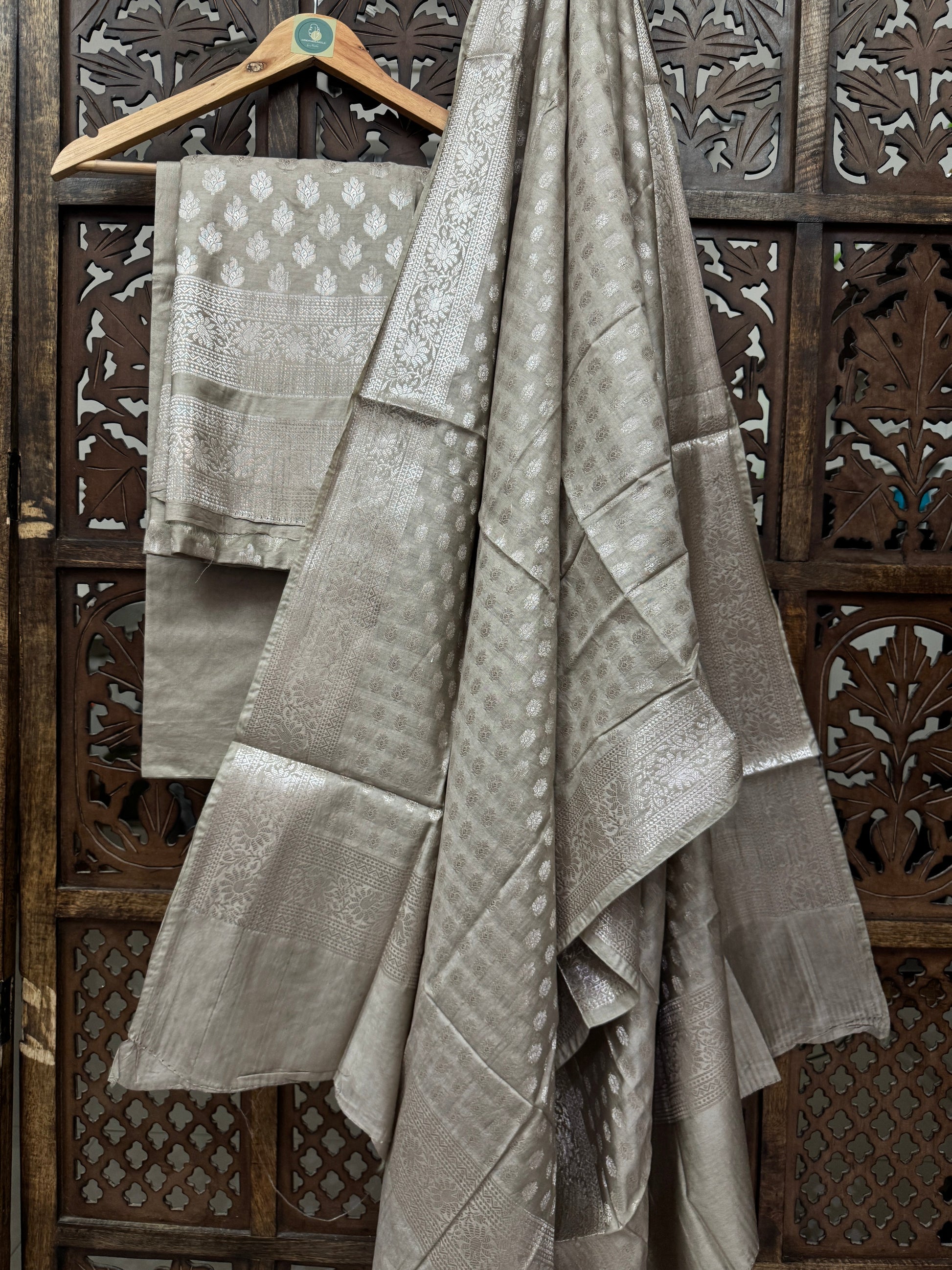 GREY KATAN ZARL SUIT HANDMADEAHOLIC BY MISHKA