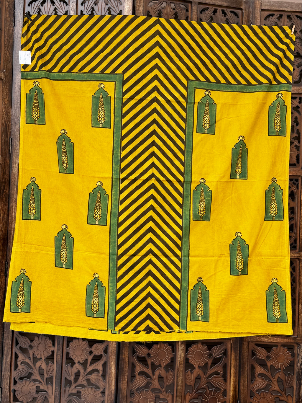 Handblocked Ajrakh Taj Cotton Full Sets