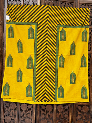 Handblocked Ajrakh Taj Cotton Full Sets