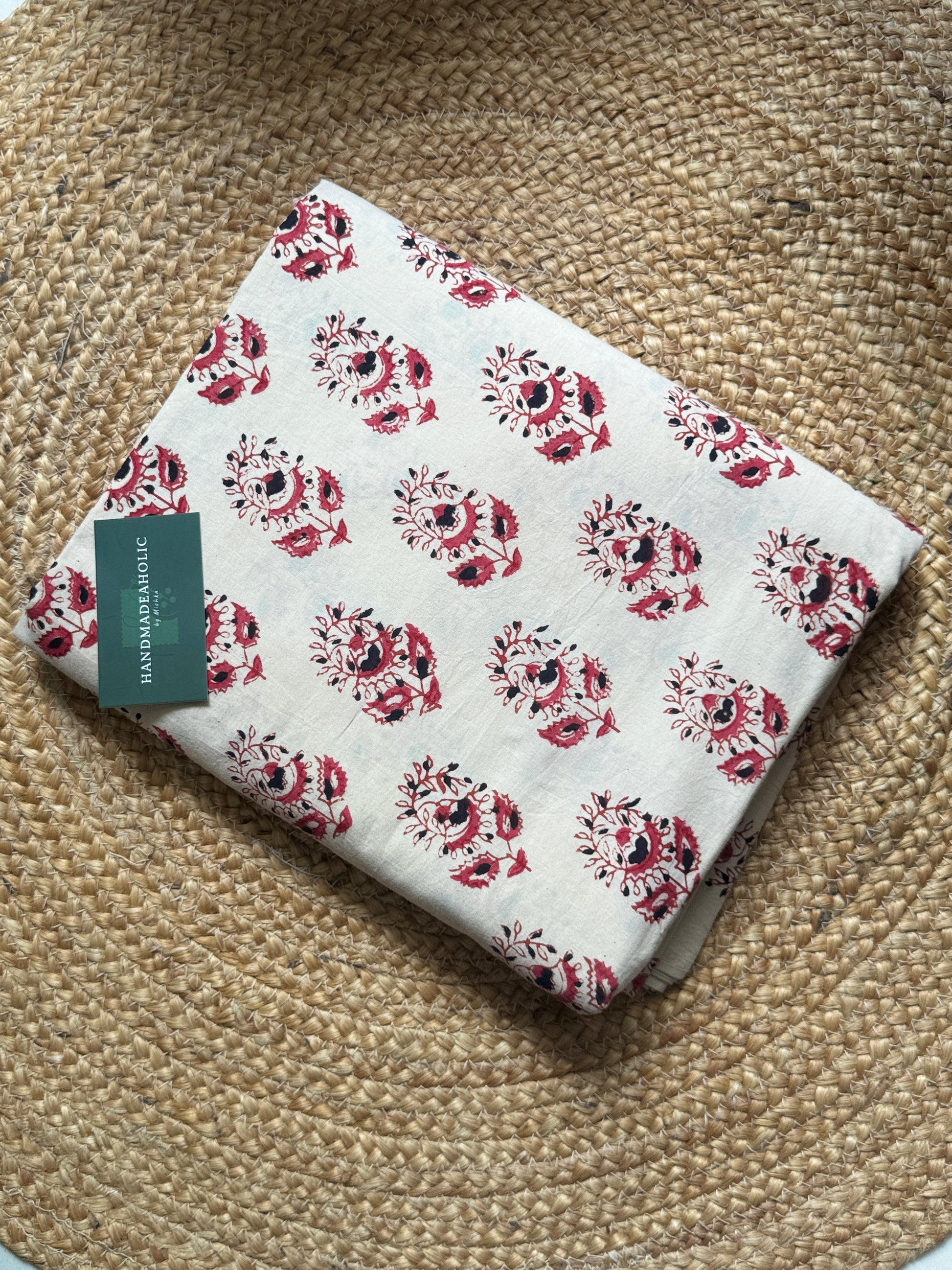 HANDBLOCK PRINTED COTTON FABRIC
