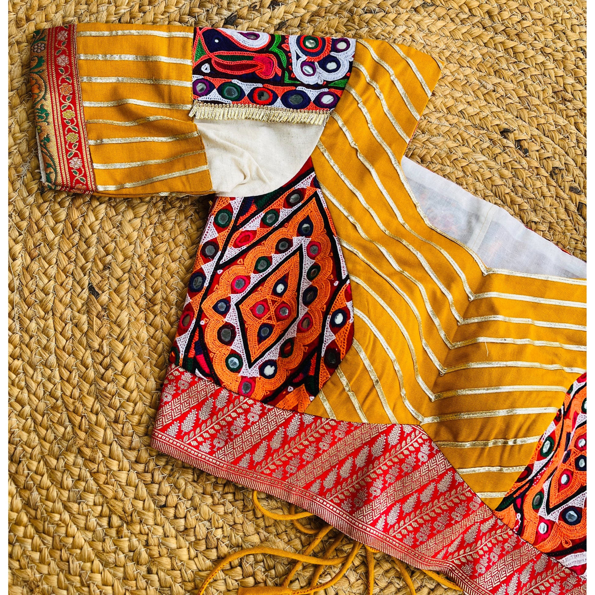 MUSTRAD BANJARA BLOUSE HANDMADEAHOLIC BY MISHKA