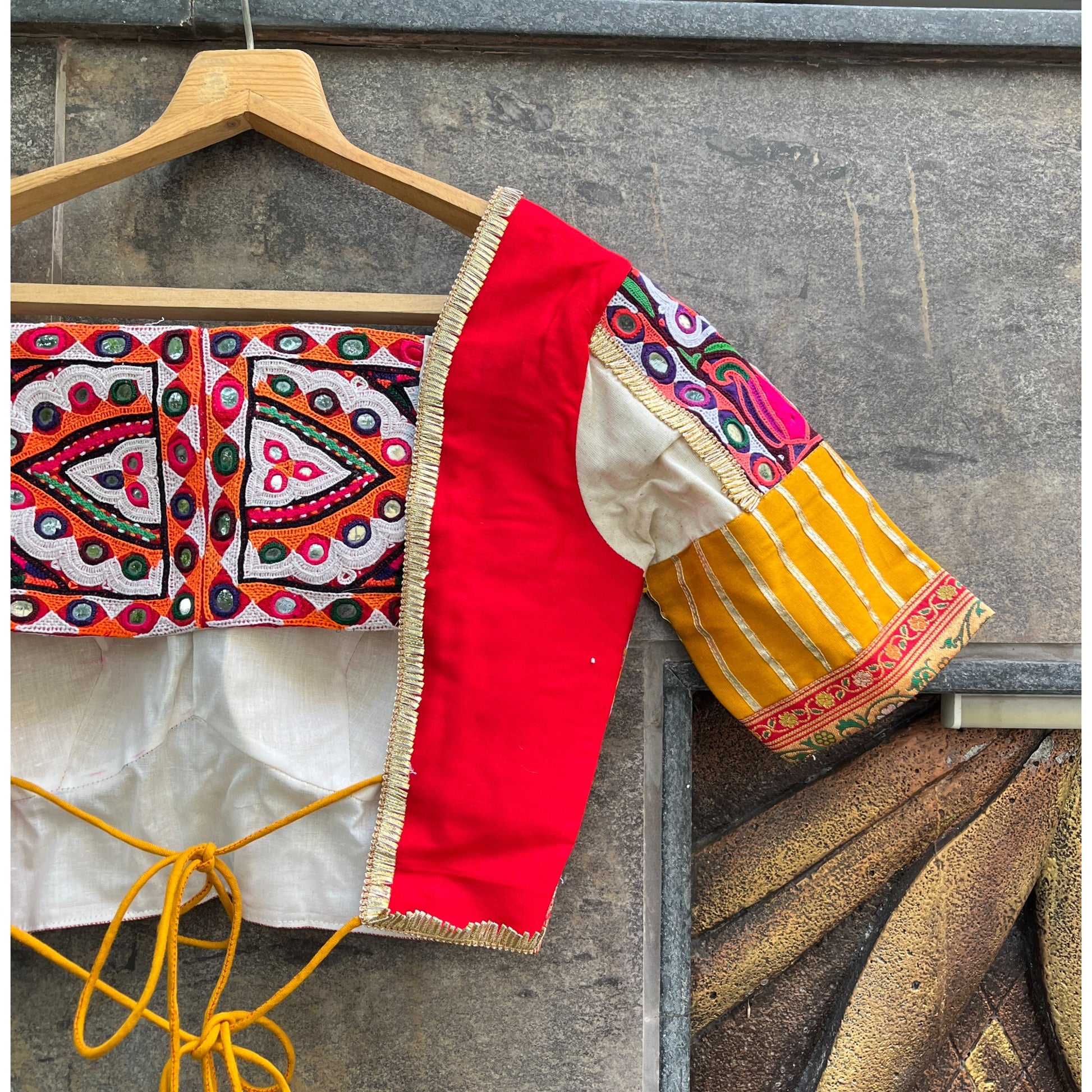 MUSTRAD BANJARA BLOUSE HANDMADEAHOLIC BY MISHKA