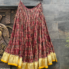 BROWN KALI SKIRT HANDMADEAHOLIC BY MISHKA