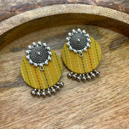 YELLOW STUD HANDMADEAHOLIC BY MISHKA