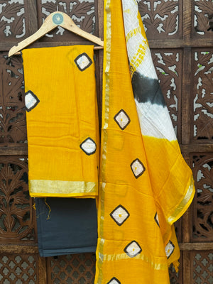 LINEN HANDBLOCK SUIT