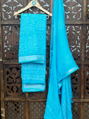 LINEN HANDBLOCK SUIT