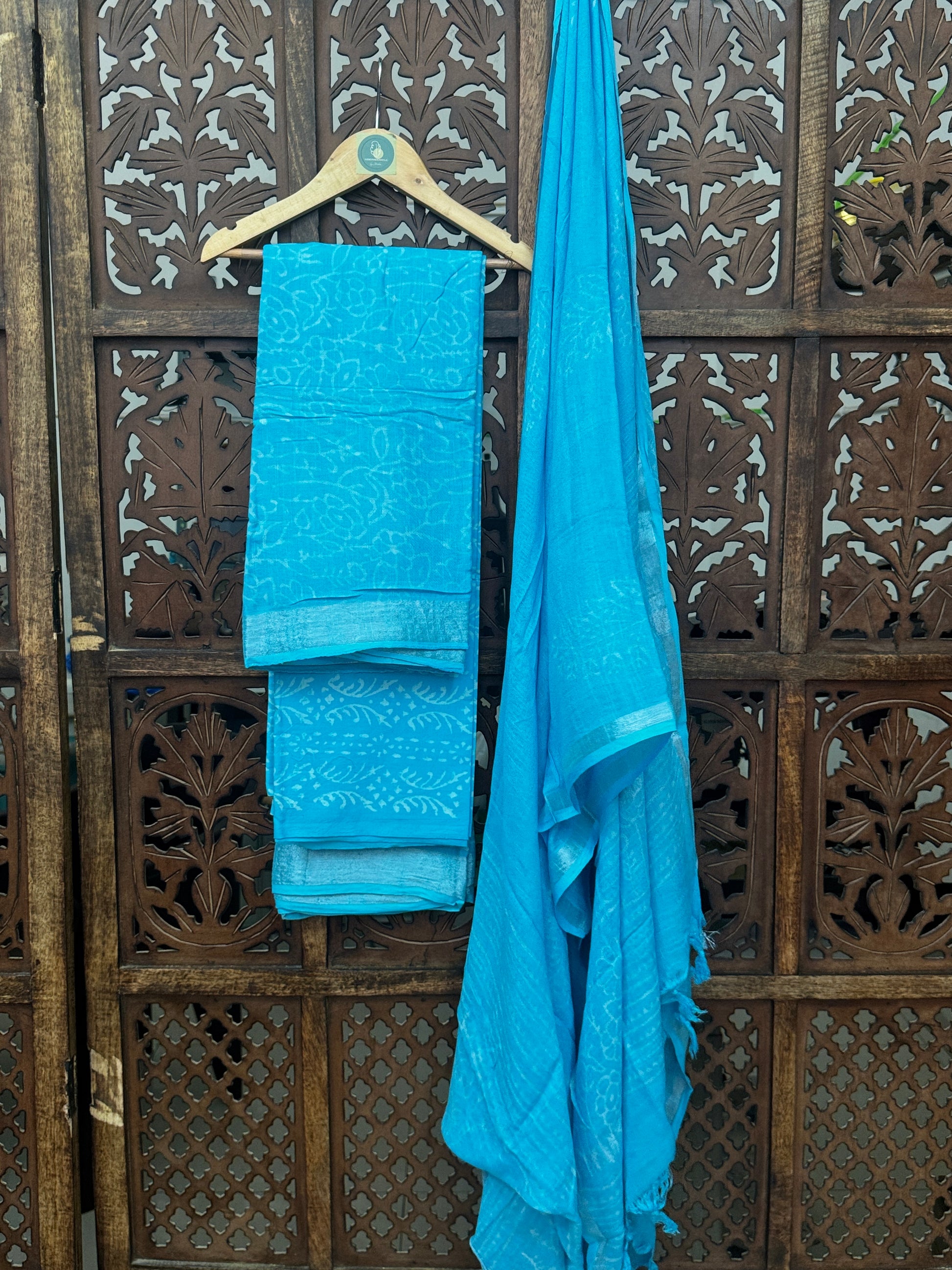 LINEN HANDBLOCK SUIT