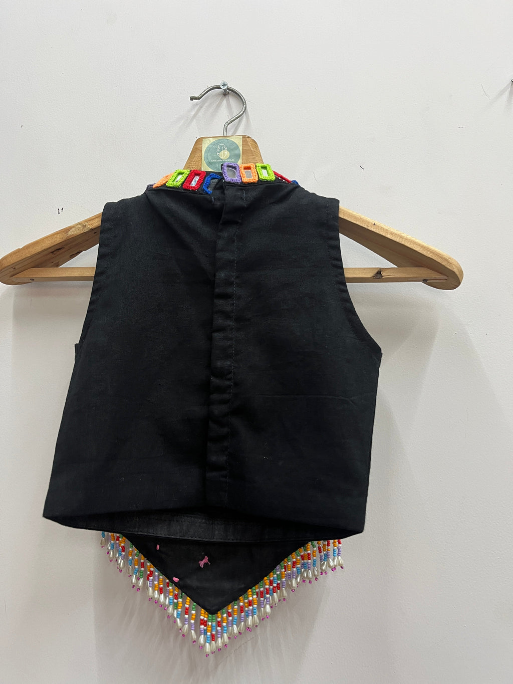 BLACK KIDS BLOUSE HANDMADEAHOLIC BY MISHKA