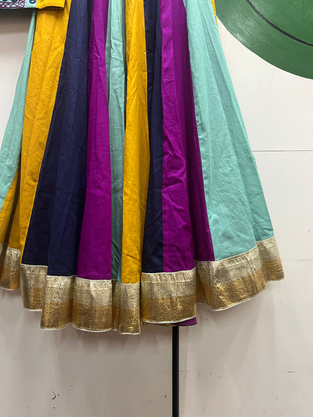MULTI KALI MULMUL COTTON  KIDS CHOLI HANDMADEAHOLIC BY MISHKA