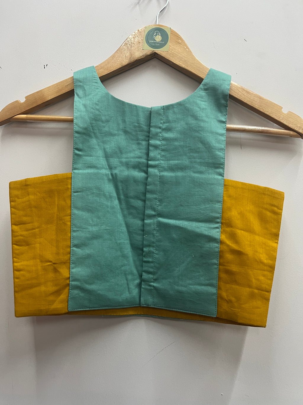 TORTOIES AND MUSTARD KIDS BLOUSE HANDMADEAHOLIC BY MISHKA