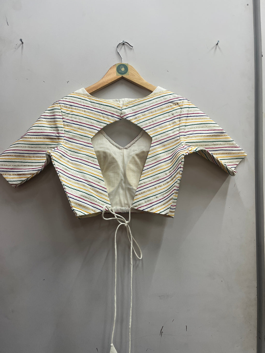 MULTI THREAD BANJARA BLOUSE HANDMADEAHOLIC BY MISHKA