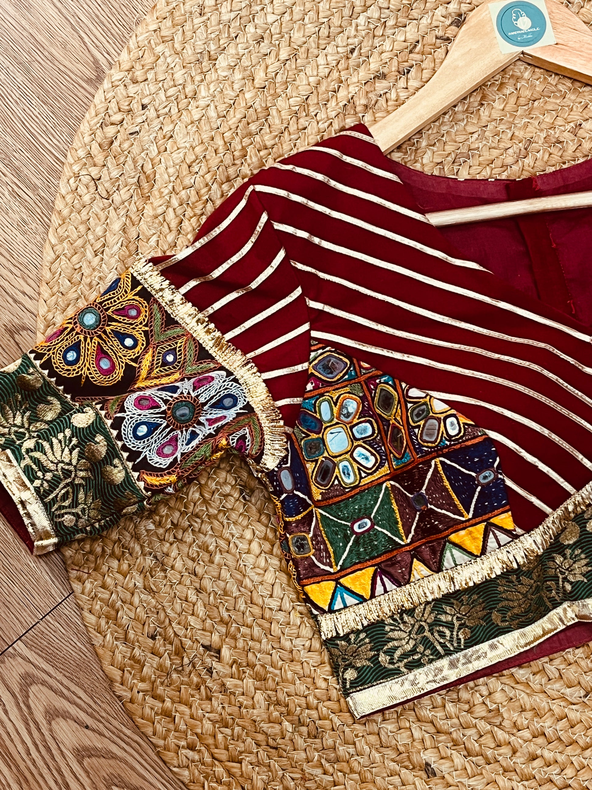 HIRAVANTI BANJARA BLOUSE HANDMADEAHOLIC BY MISHKA