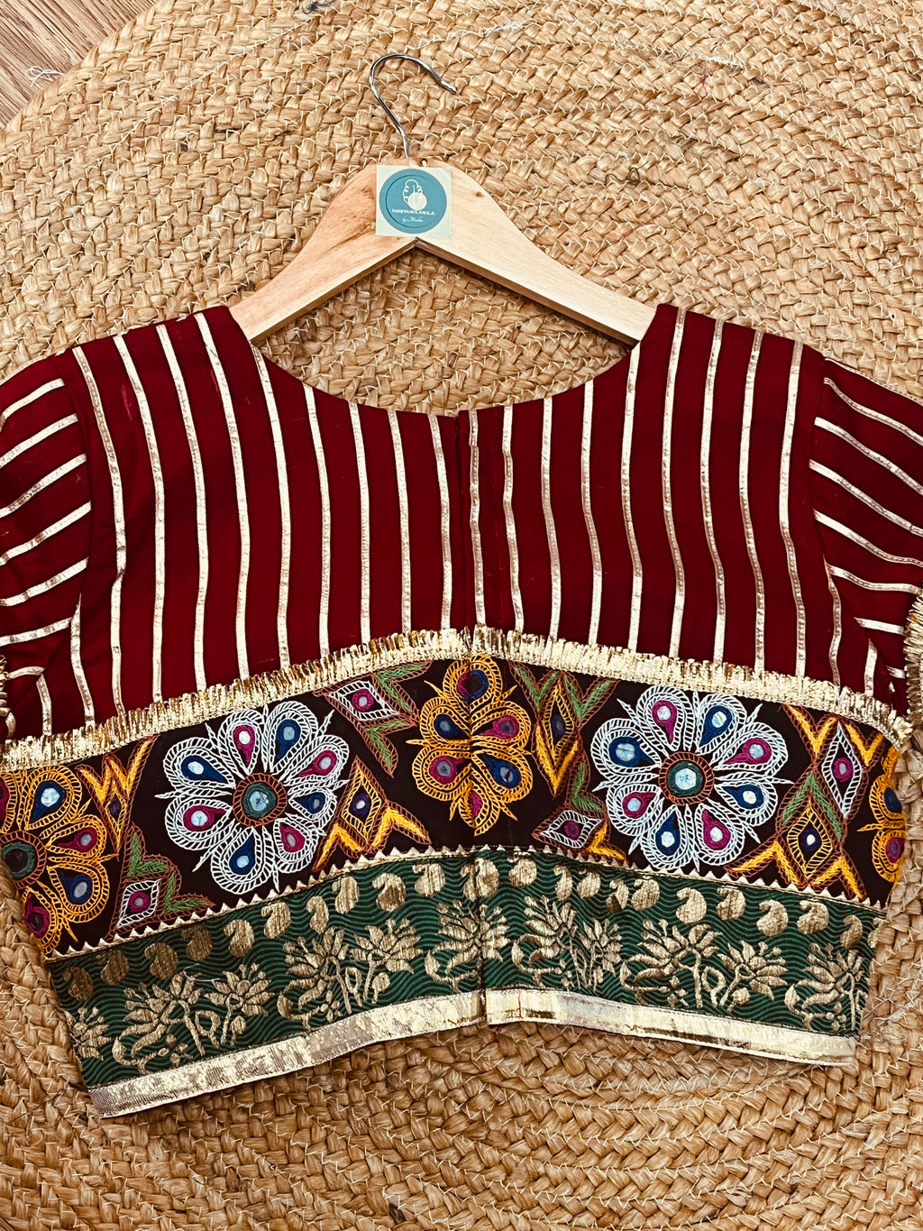 HIRAVANTI BANJARA BLOUSE HANDMADEAHOLIC BY MISHKA