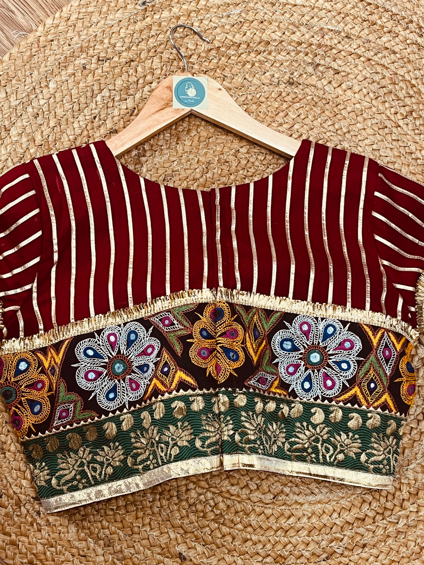 HIRAVANTI BANJARA BLOUSE HANDMADEAHOLIC BY MISHKA
