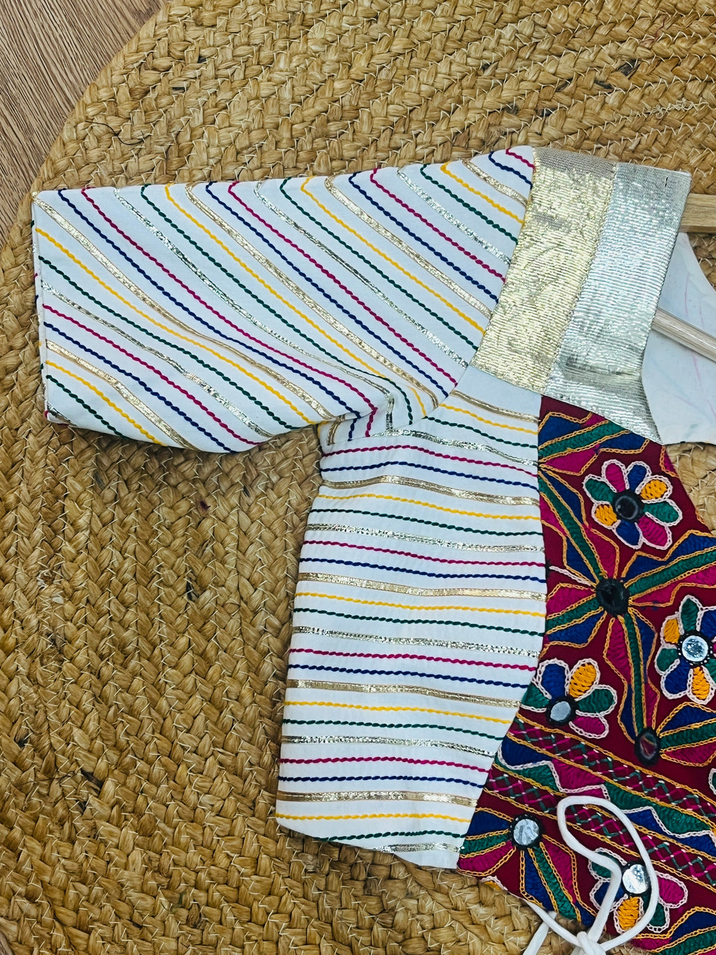 MULTI THREAD BANJARA BLOUSE HANDMADEAHOLIC BY MISHKA