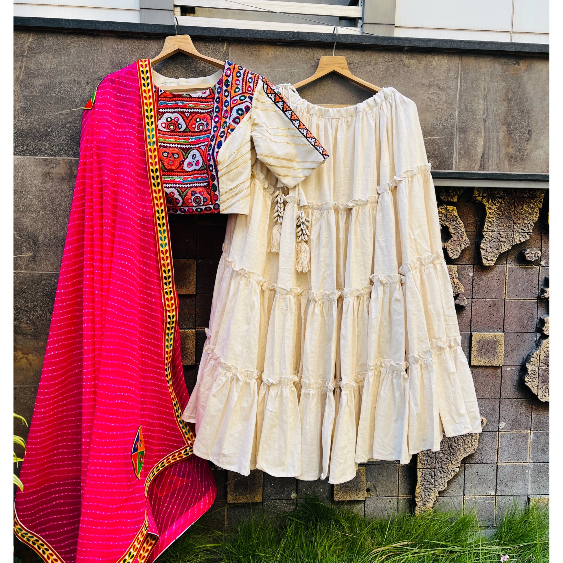 NAVDURGA CHOLI HANDMADEAHOLIC BY MISHKA