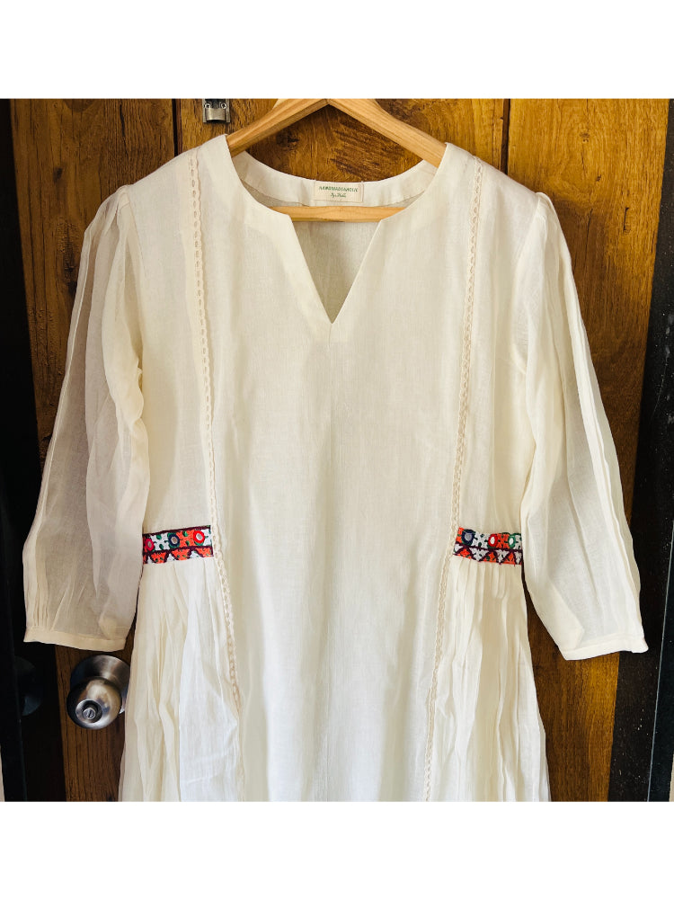 BOHO OFF WHITE DRESS HANDMADEAHOLIC BY MISHKA