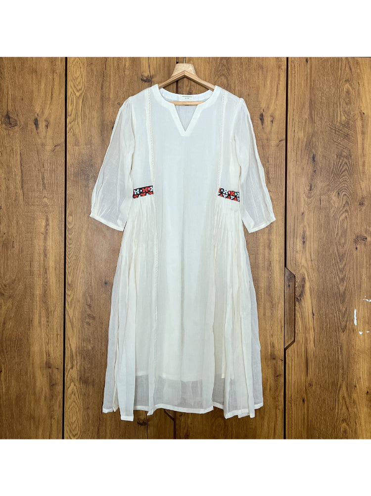 BOHO OFF WHITE DRESS HANDMADEAHOLIC BY MISHKA