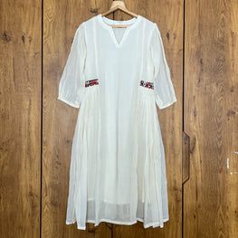 BOHO OFF WHITE DRESS HANDMADEAHOLIC BY MISHKA