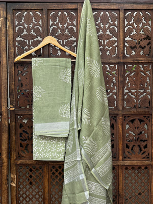 LINEN HANDBLOCK SUIT
