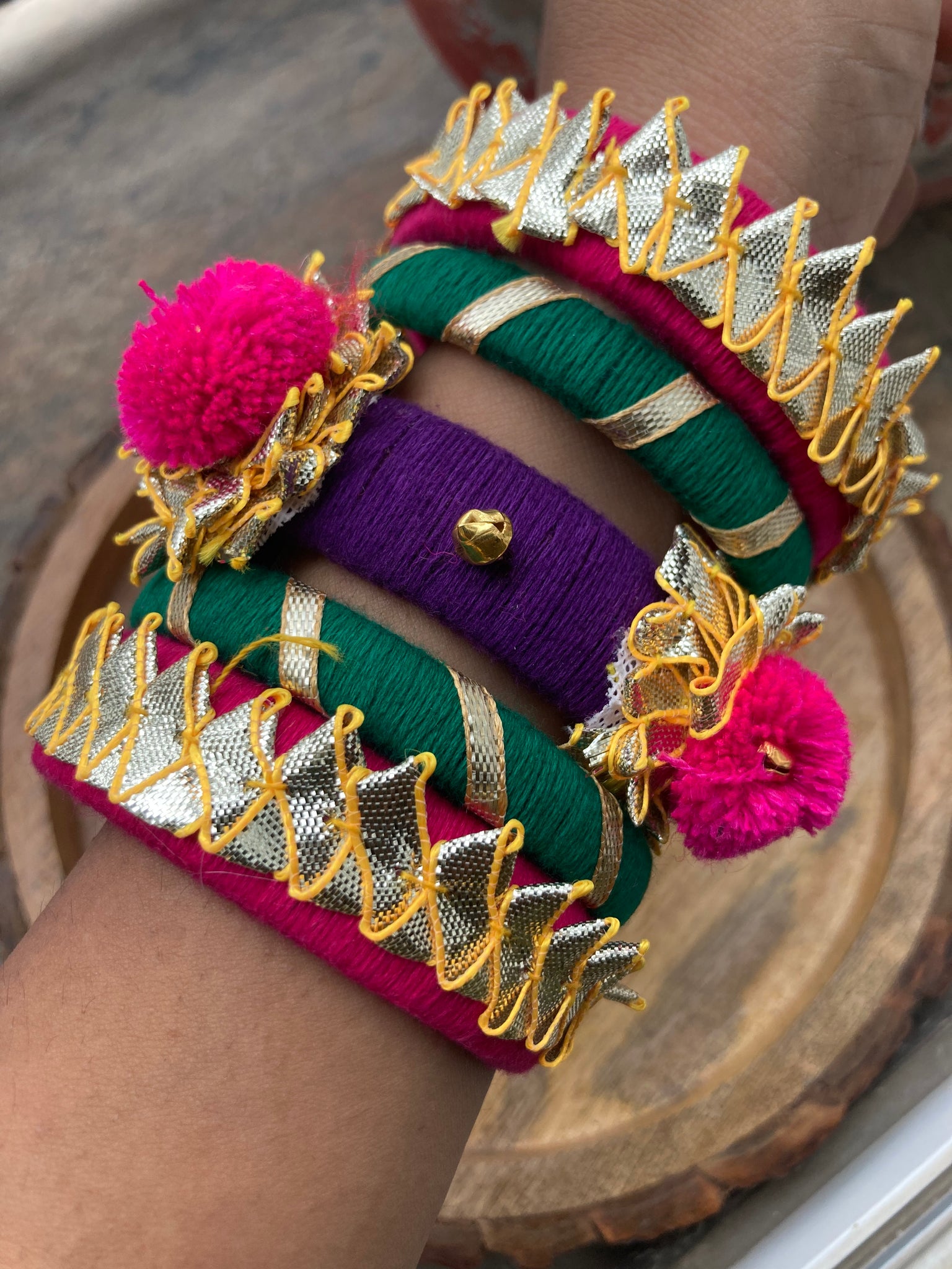 HALDI BANGLE HANDMADEAHOLIC BY MISHKA