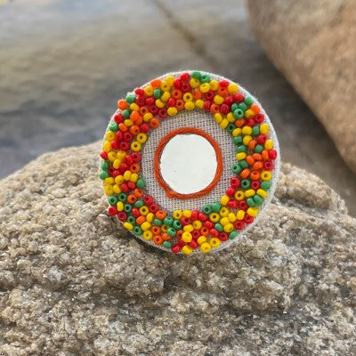 MULTI PEARL RING HANDMADEAHOLIC BY MISHKA