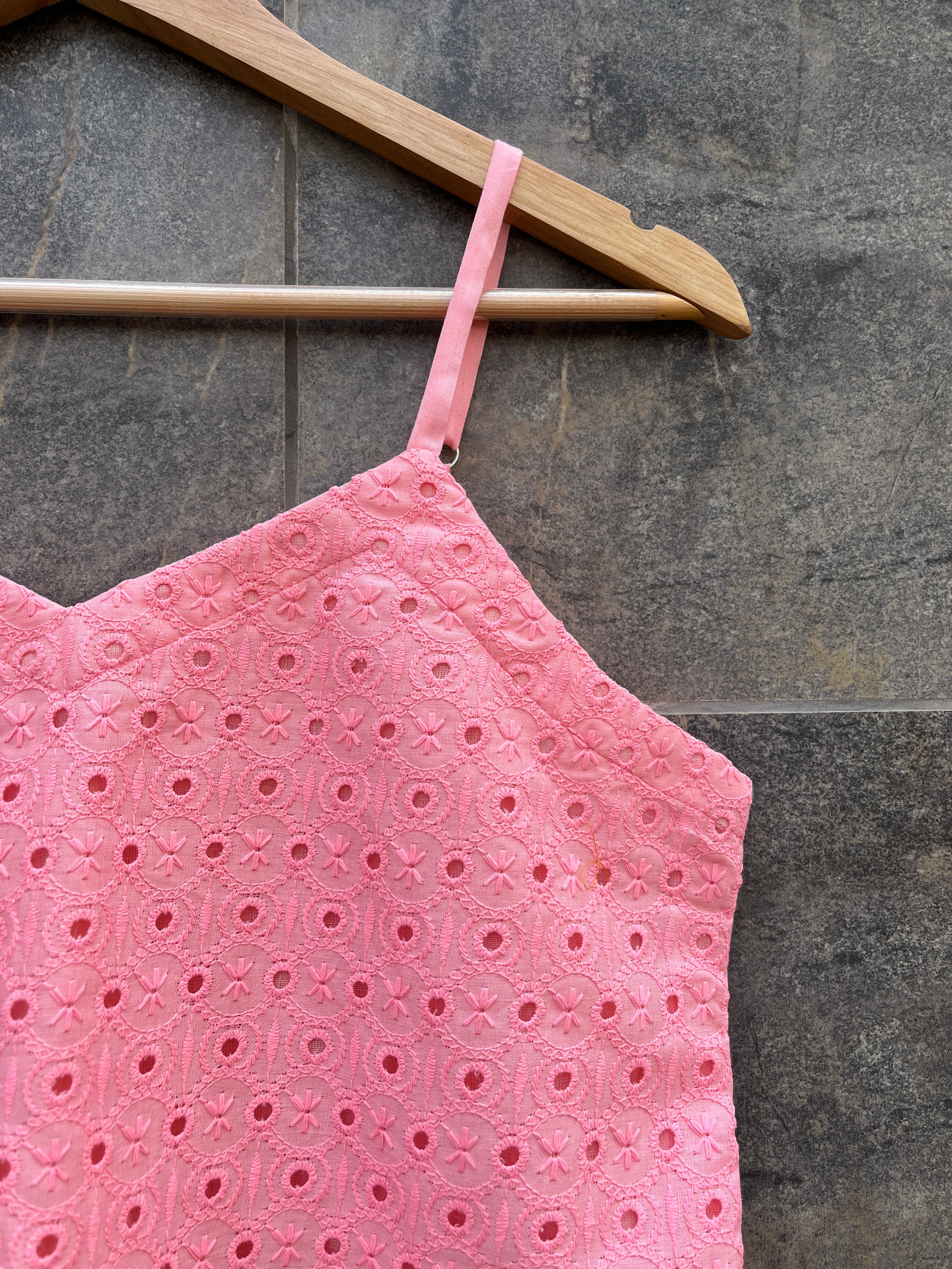 PEACH CAMI TOP HANDMADEAHOLIC BY MISHKA