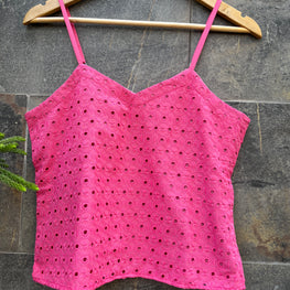 PINK CAMI TOP HANDMADEAHOLIC BY MISHKA