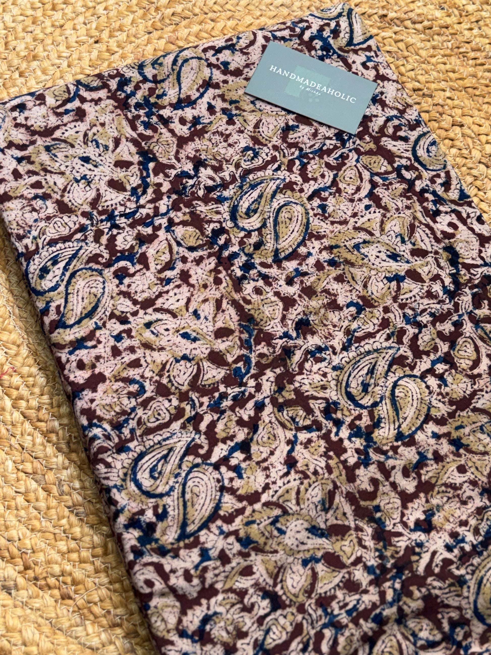 Kalamkari Handblock Cotton Fabric
