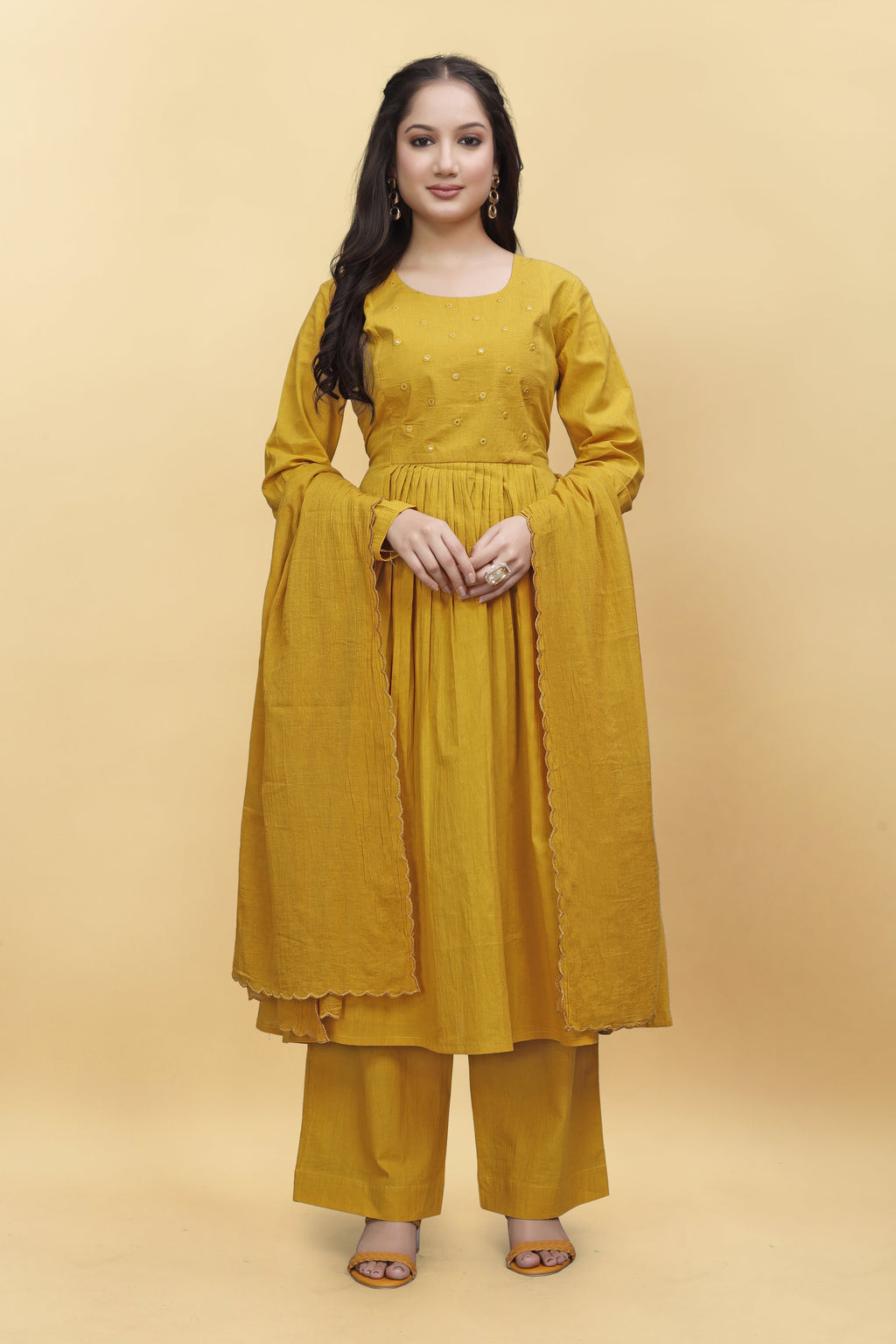 MUSTRAD MULMUL COTTON SUIT HANDMADEAHOLIC BY MISHKA