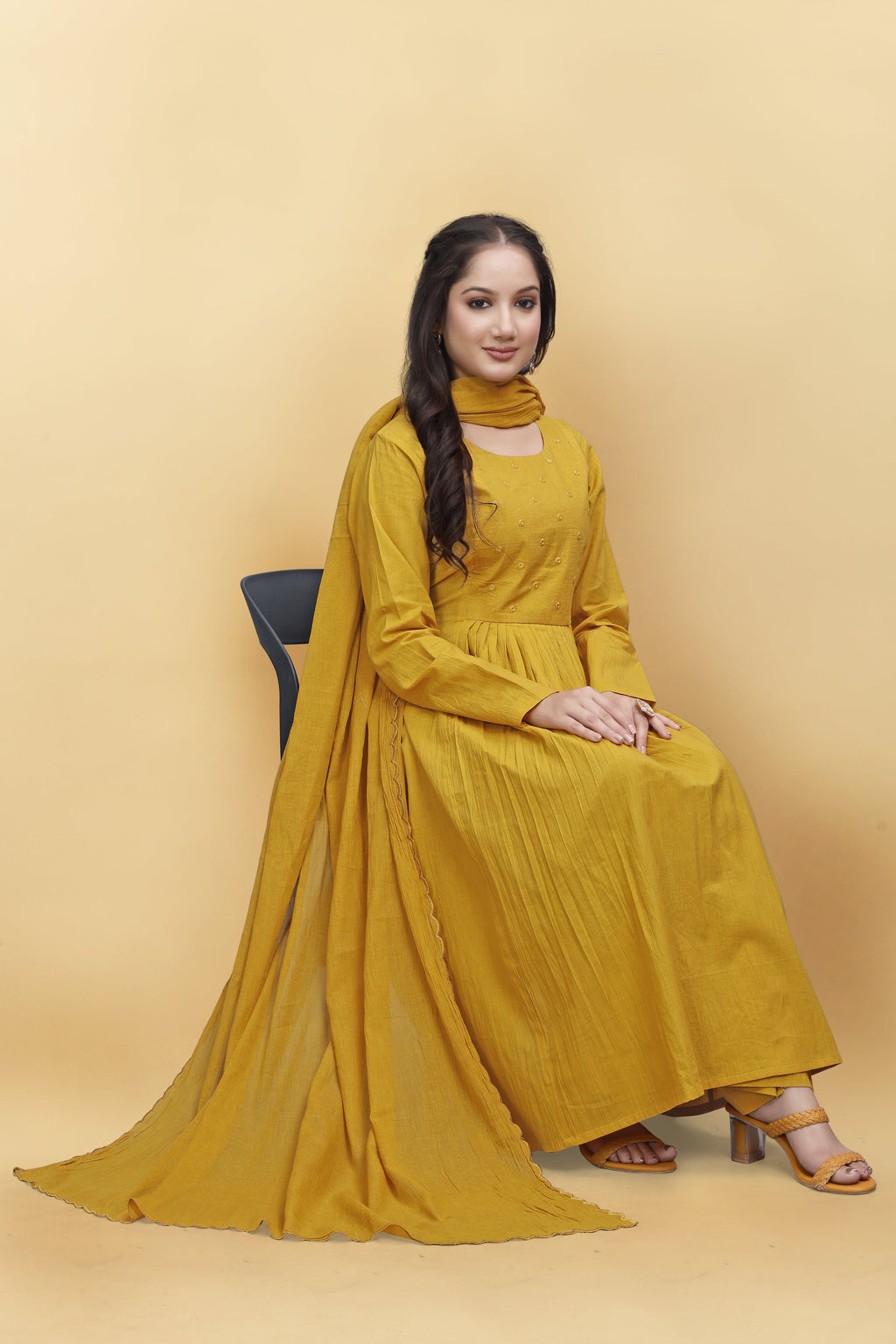 MUSTRAD MULMUL COTTON SUIT HANDMADEAHOLIC BY MISHKA