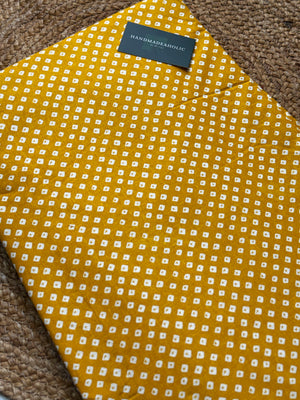 Cambric Cotton Bandhani Fabric