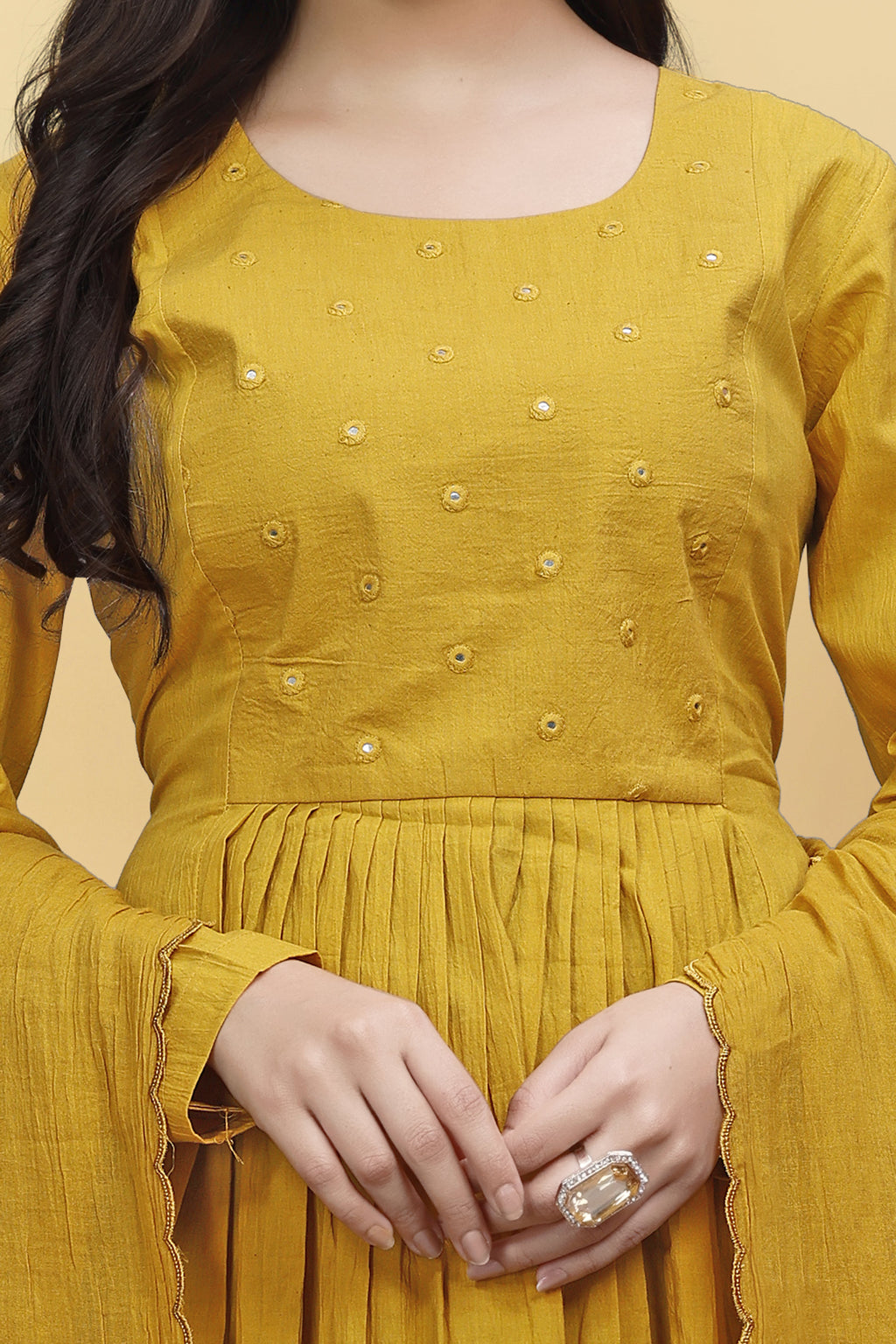 MUSTRAD MULMUL COTTON SUIT HANDMADEAHOLIC BY MISHKA