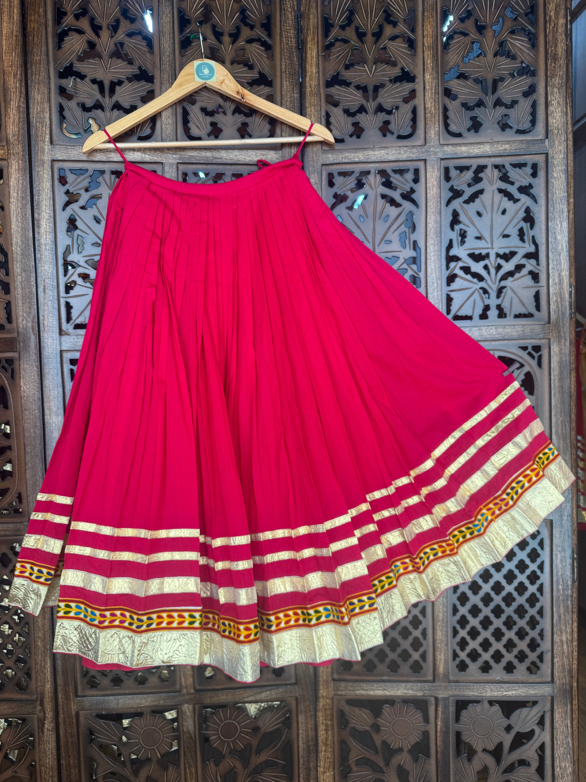 PINK KIDS CHOLI RAAS'25 HANDMADEAHOLIC BY MISHKA