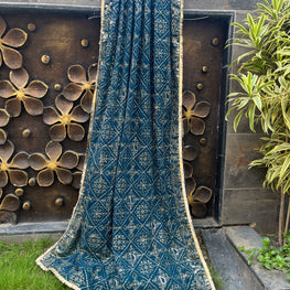 PEACOCK VINTAGE DUPATTA HANDMADEAHOLIC BY MISHKA