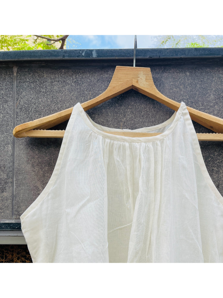 BOHO POCKET OFF WHITE KURTIES HANDMADEAHOLIC BY MISHKA