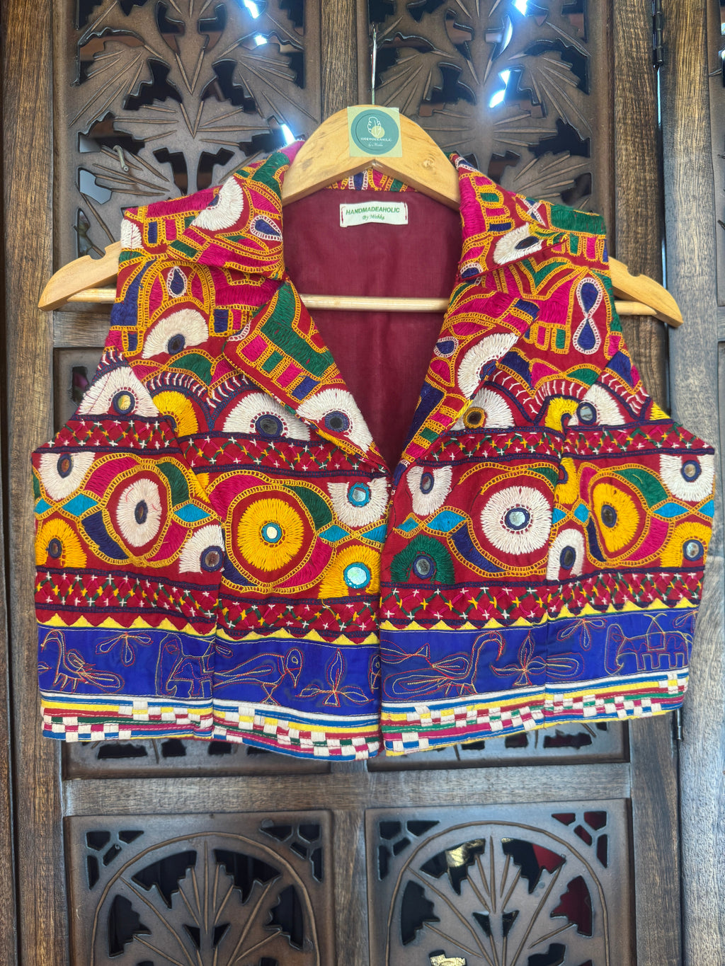 DESI BHARAT BLOUSE HANDMADEAHOLIC BY MISHKA